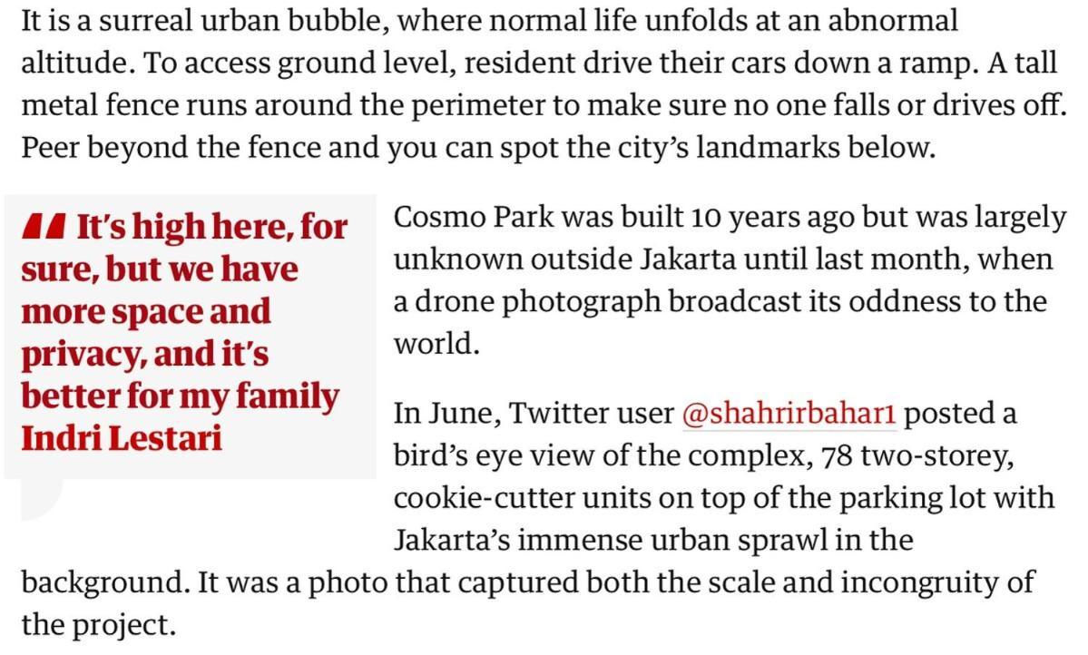 Cosmo Park Town House Jakarta