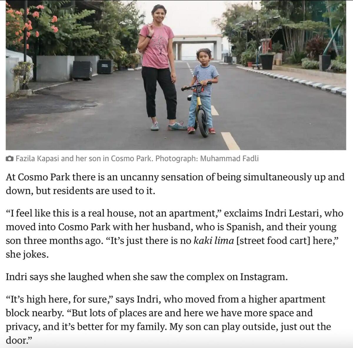 Cosmo Park Town House Rumah liburan Jakarta